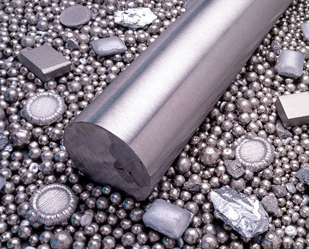 Nickel, cobalt, and iron-based alloy revert material — rod, shot, and pellets